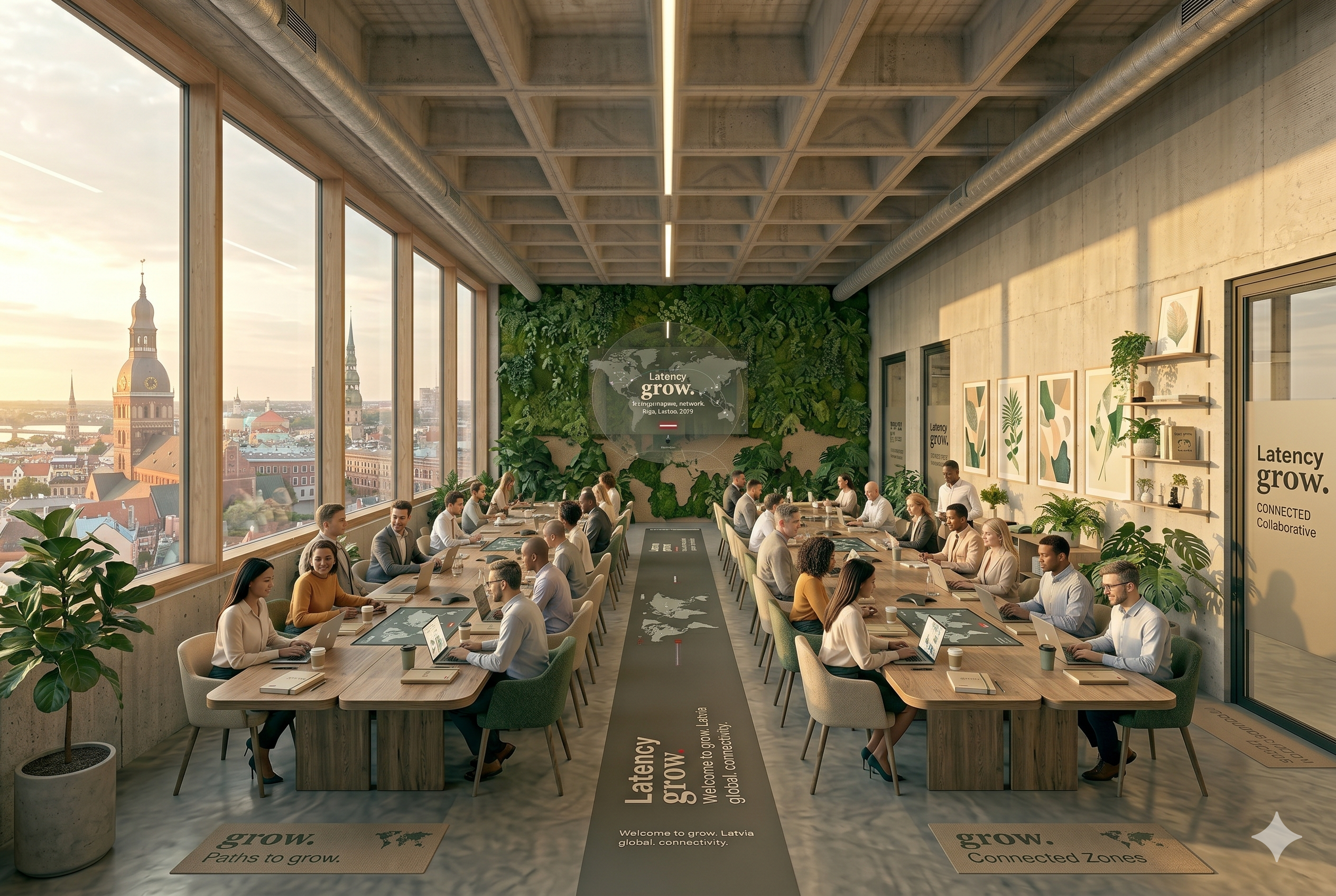 Kalkio Workspace coworking interior